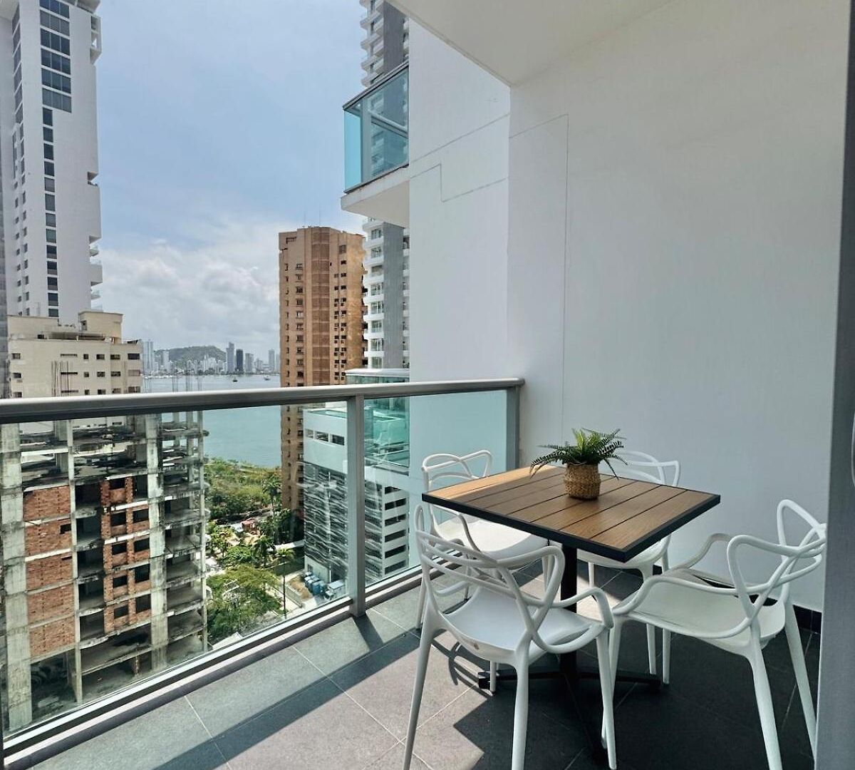 Con Hermosa Vista En Bocagrande Apartamento Cartagena