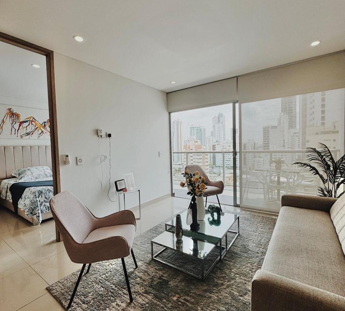 Con Hermosa Vista En Bocagrande Apartamento *