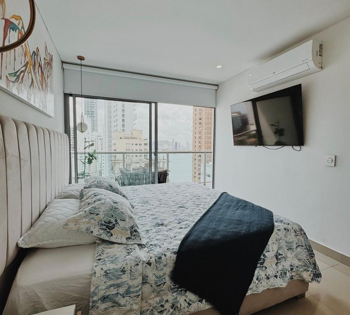 Con Hermosa Vista En Bocagrande Apartamento Cartagena