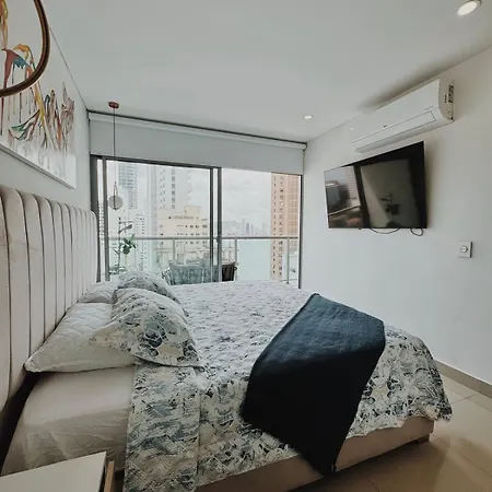 Con Hermosa Vista En Bocagrande Apartment Cartagena